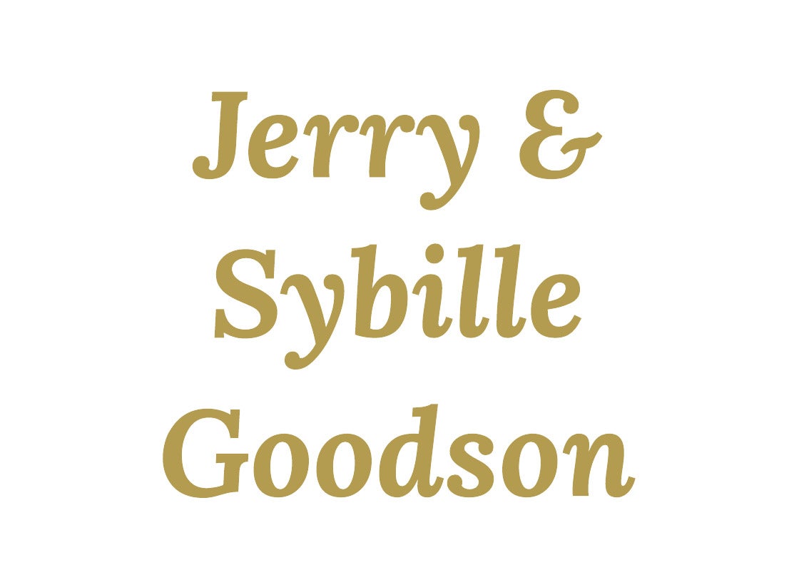 Jerry and Sybille Goodson