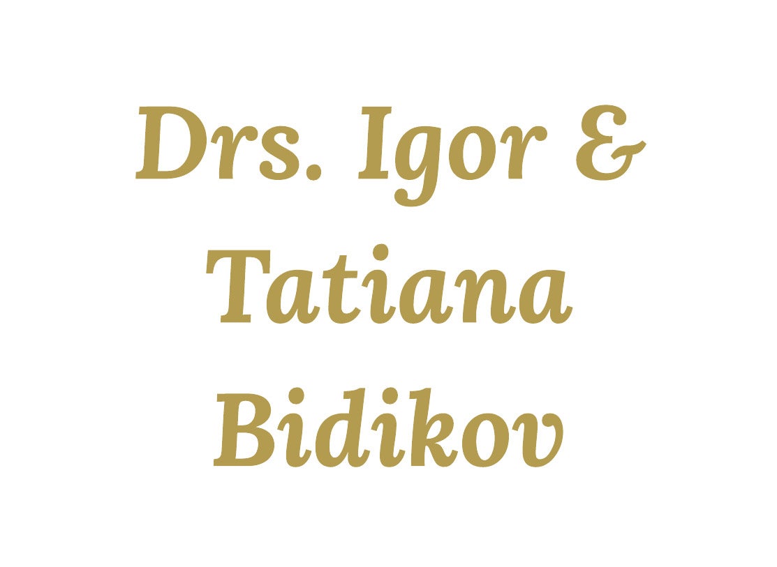 Drs. Igor and Tatiana Bidikov