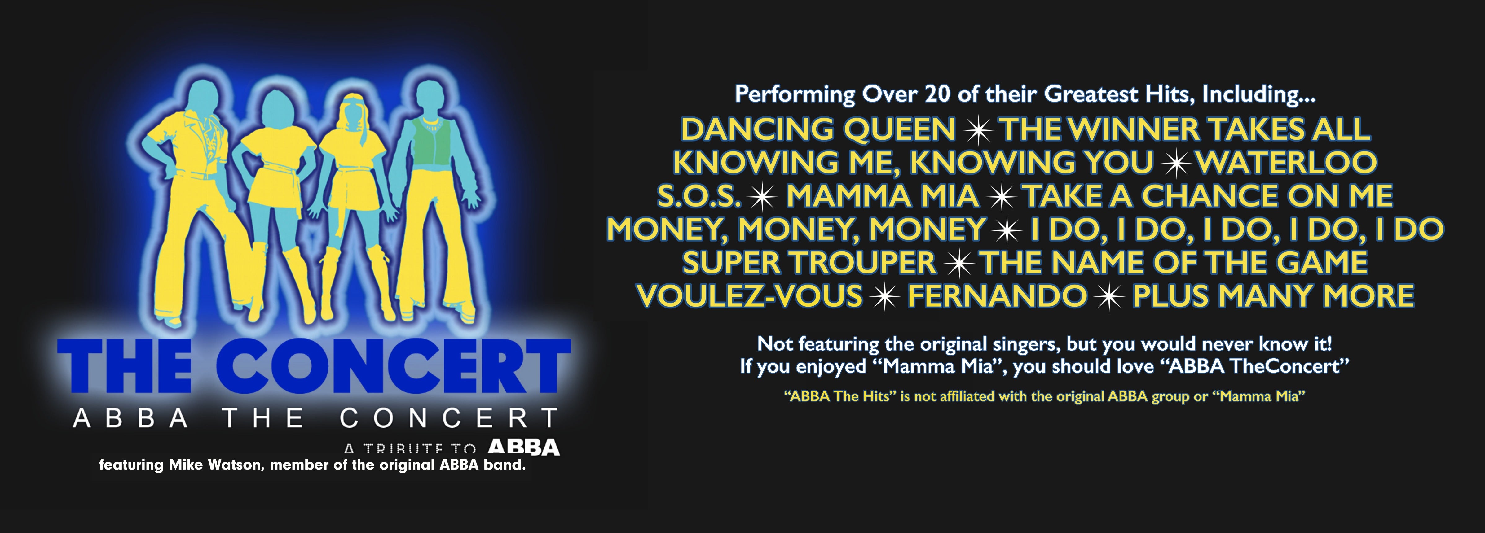 ABBA: The Concert | Oxford Performing Arts Center