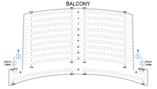 Oxford Performing Arts Center Seating Chart